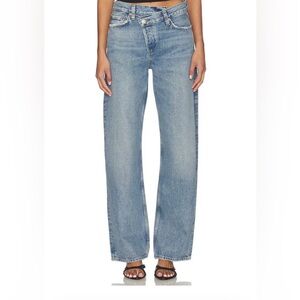 Agolde Arc Criss Cross in Conclusion (waist taken in fits more like a size 33)